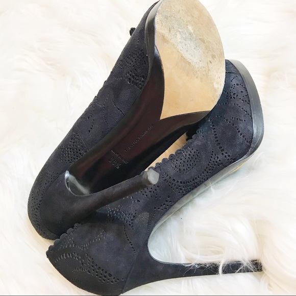 Tabitha Simmons Laser cut Perforated Stiletto Heel - Picture 7 of 8